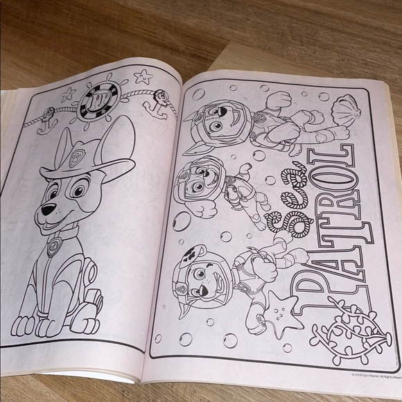 Nickelodeon PAW Patrol Doggie Divers Coloring Book - Picture 13 of 16